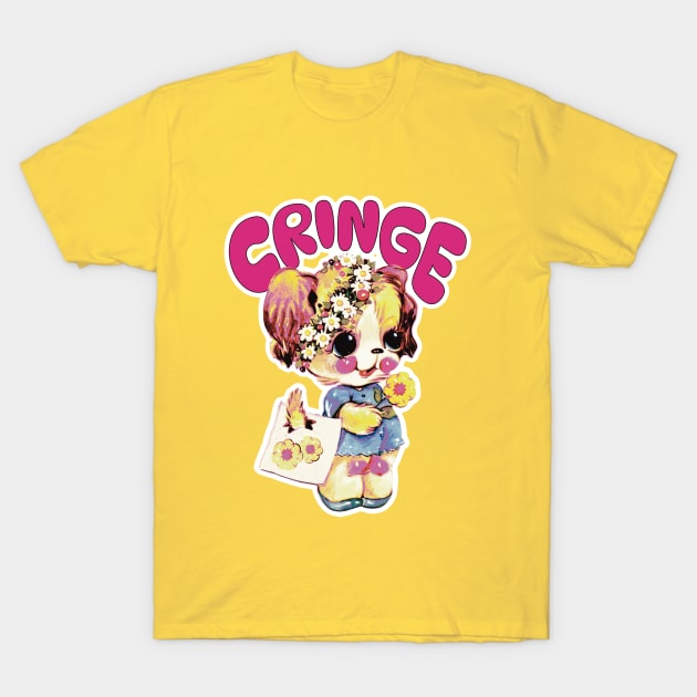 Cringe Puppy T-Shirt by Hard Cringe